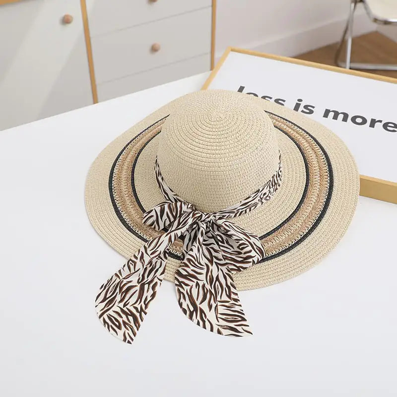 Chic Foldable Straw Beach Hat