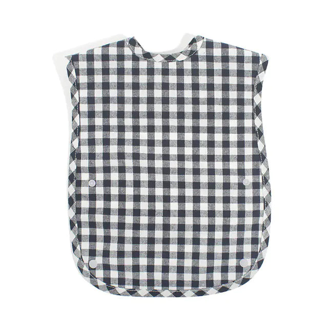 Stylish Plaid Baby Bib