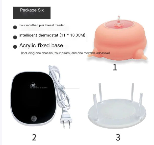 Wholesale Pet Nursing Bottle with Anti-Choke Design