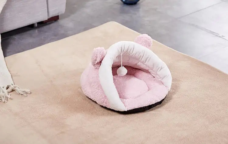 Cozy Triangle Cat Sleep Bag Kennel