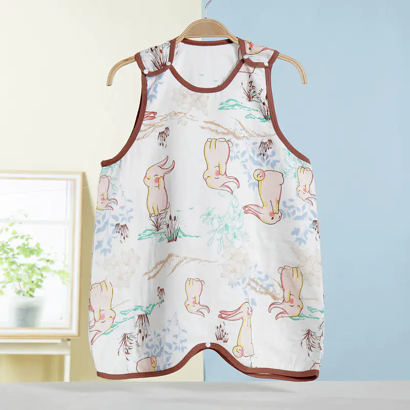 Bamboo-Cotton Kids' Hygienic Sleep Vest