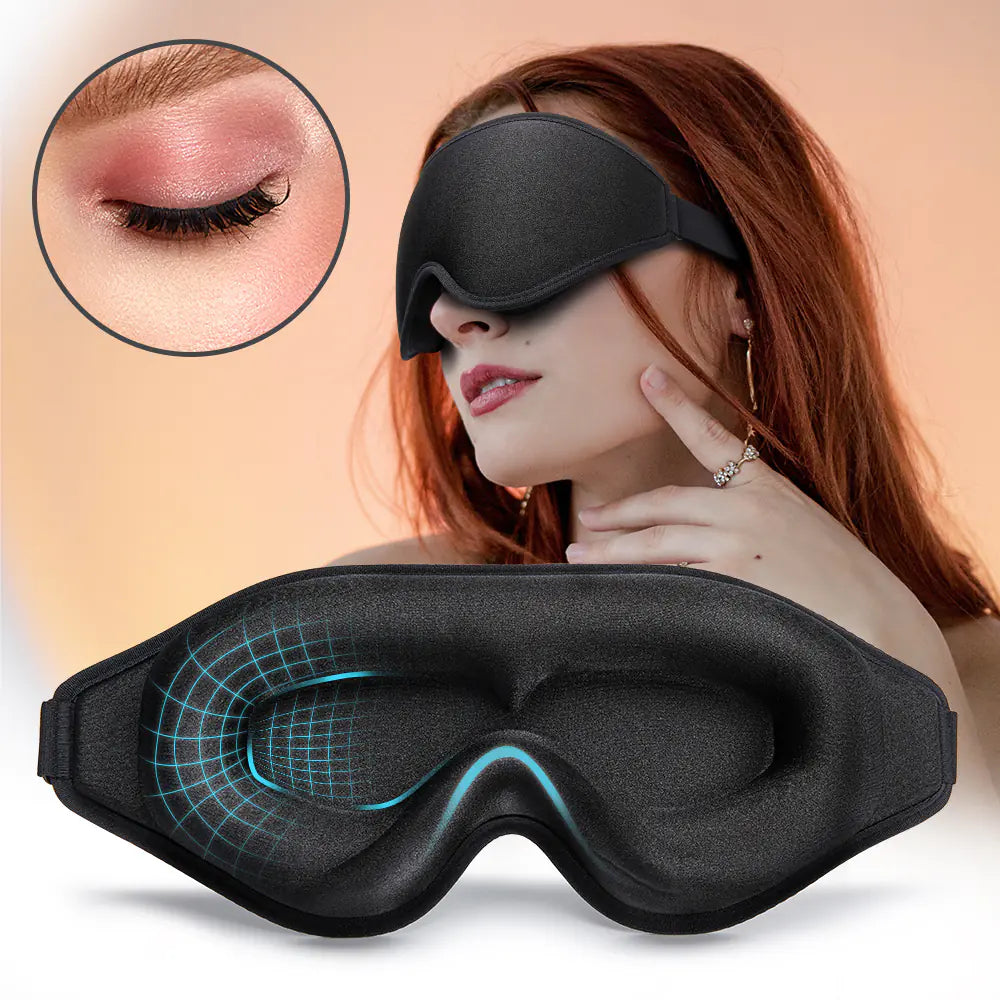 3D Contour Memory Foam Eye Mask