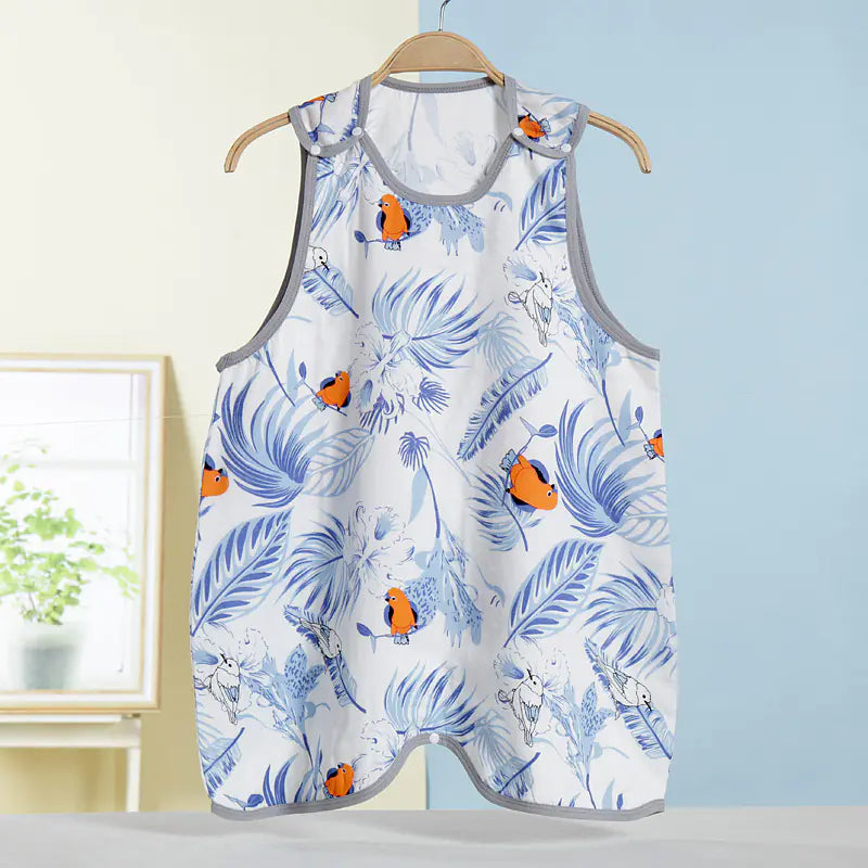 Bamboo-Cotton Kids' Hygienic Sleep Vest
