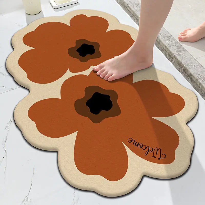 Floral Charm Indoor Mat