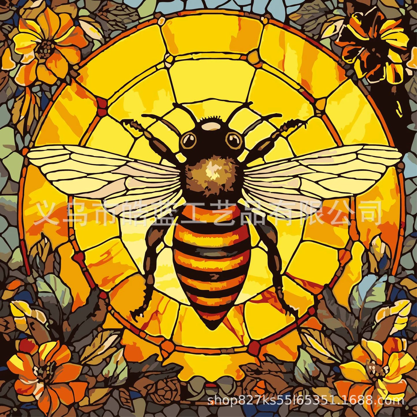 DIY Elegant Glass Oil Painting Kit