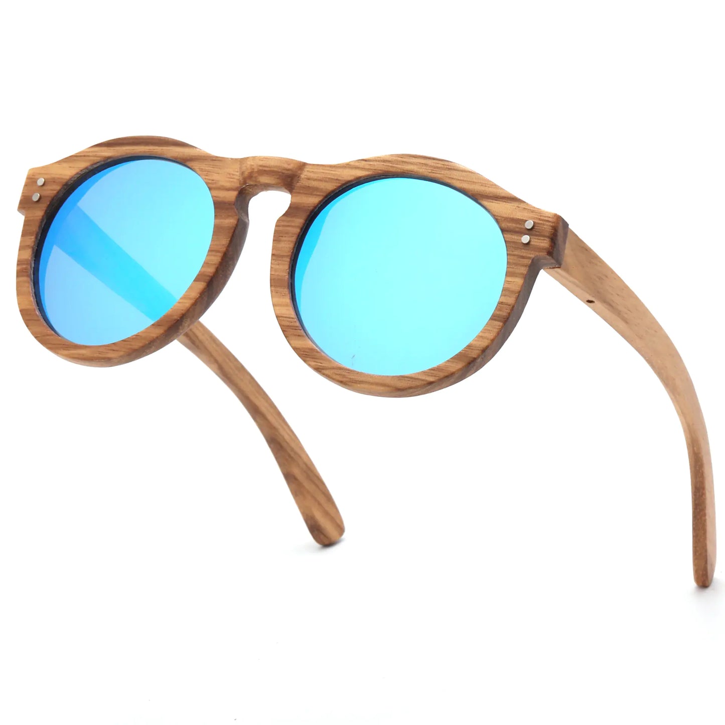 EcoChic Bamboo Wood Sunglasses