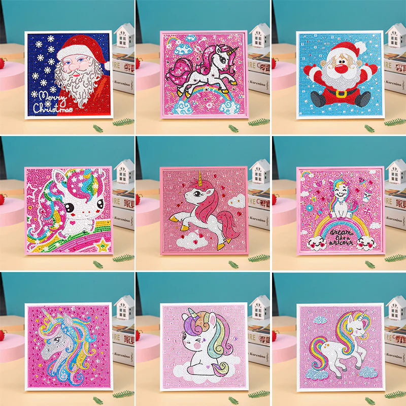 DIY Diamond Painting Kit for Kids - Christmas Decor