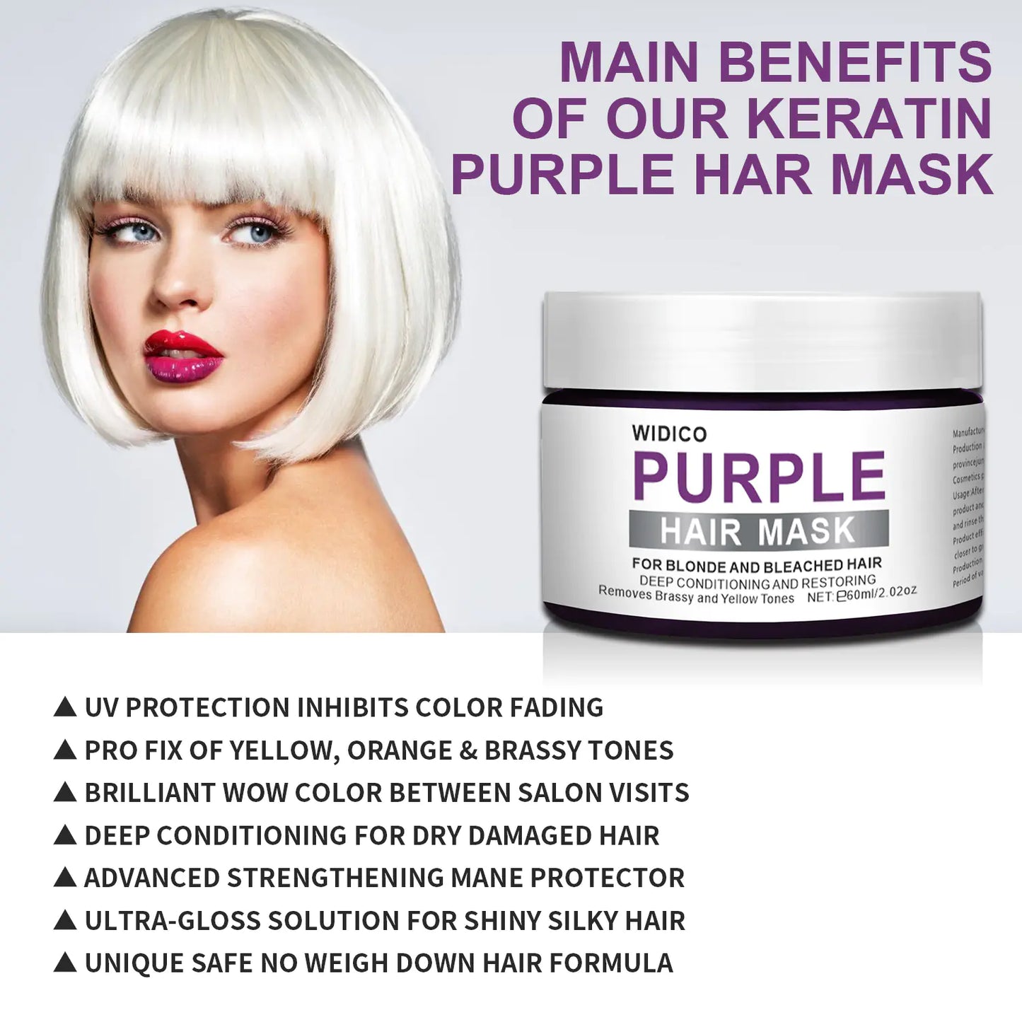 Radiant Locks Purple Toning Shampoo