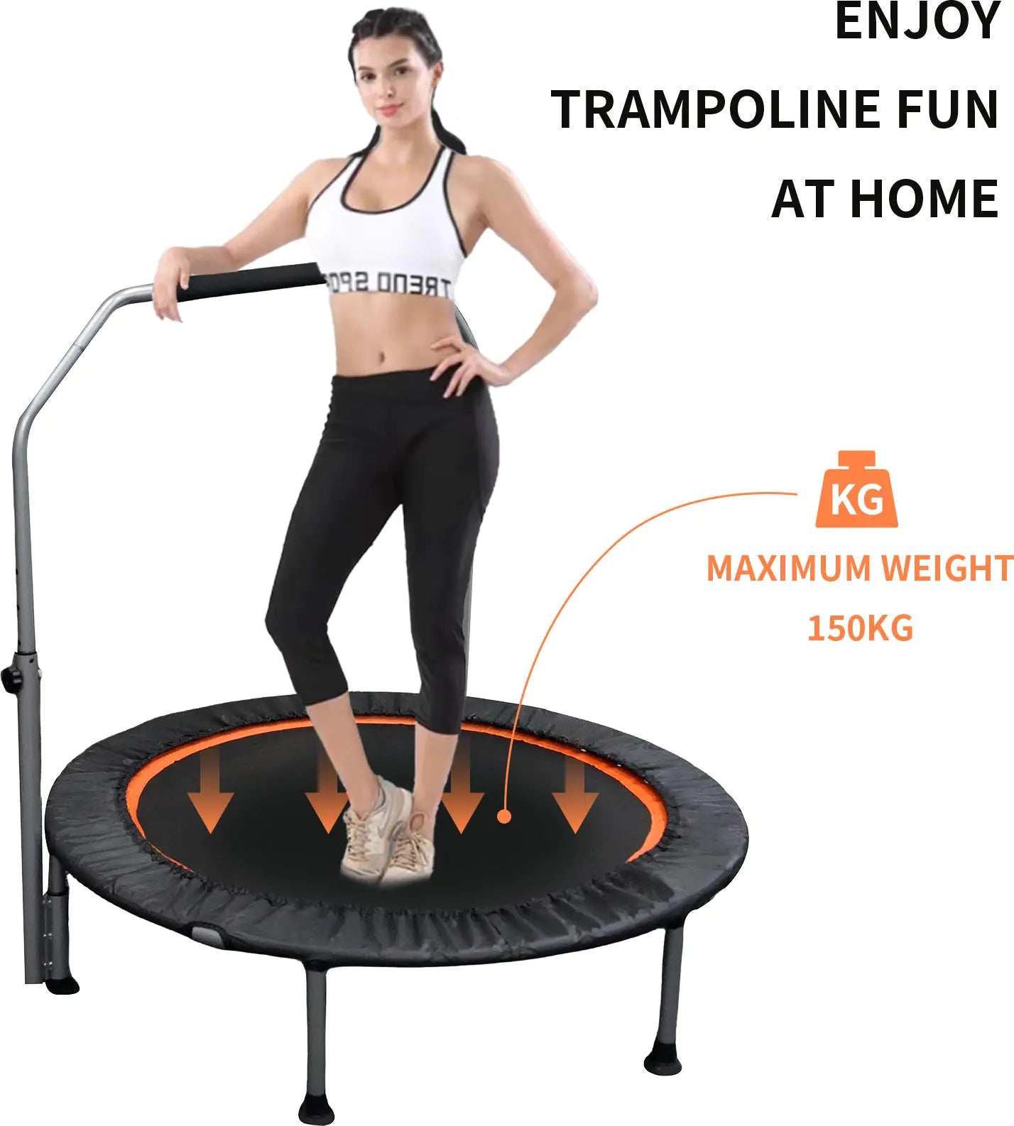 Compact Pro Fitness Trampoline