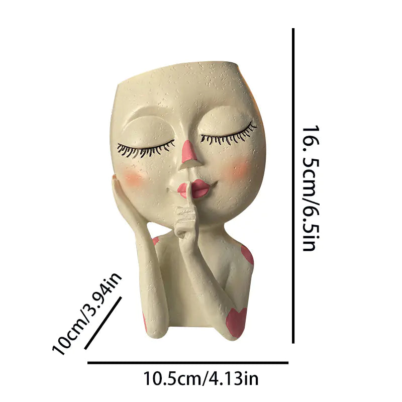 Chic Resin Garden Planter