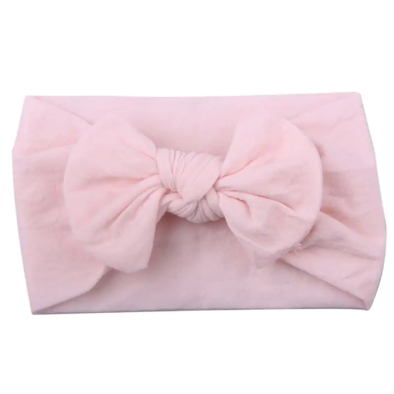 Chic Nylon Bow Hair Bands for Kids