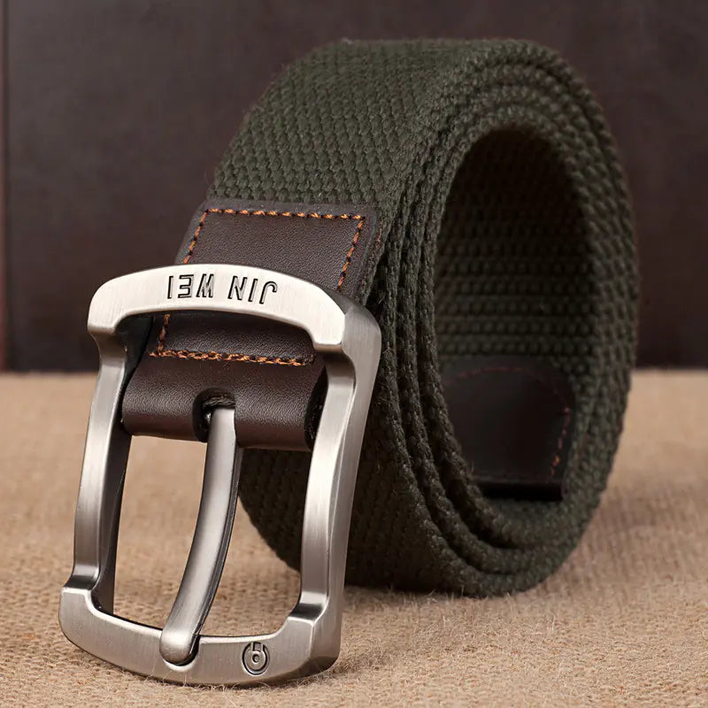 Men's Durable Canvas Outdoor Belt