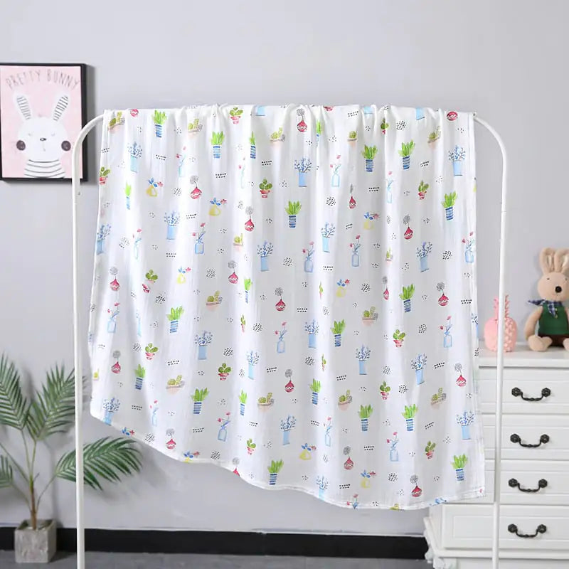 Dual Layer Soft Bamboo Baby Towel 110x120cm