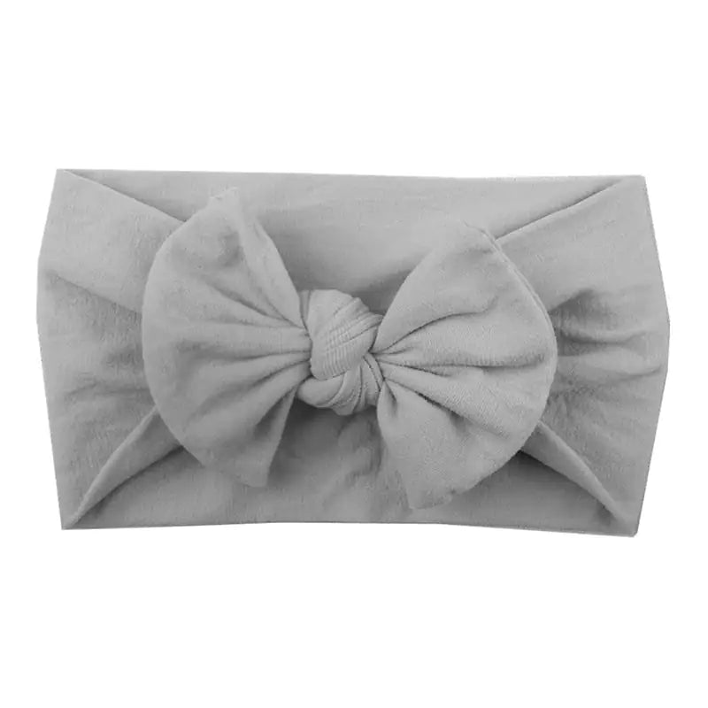 Chic Nylon Bow Hair Bands for Kids