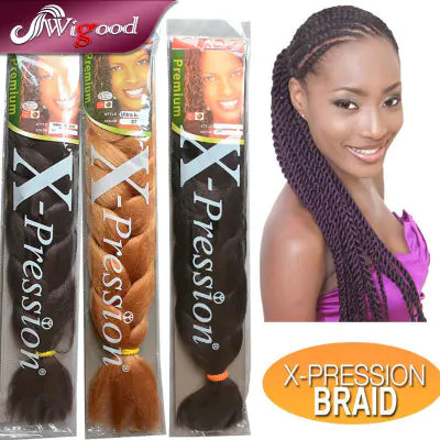 Chic African Heat-Resistant Braids