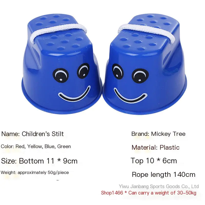 Colorful Kids' Stilt Walkers