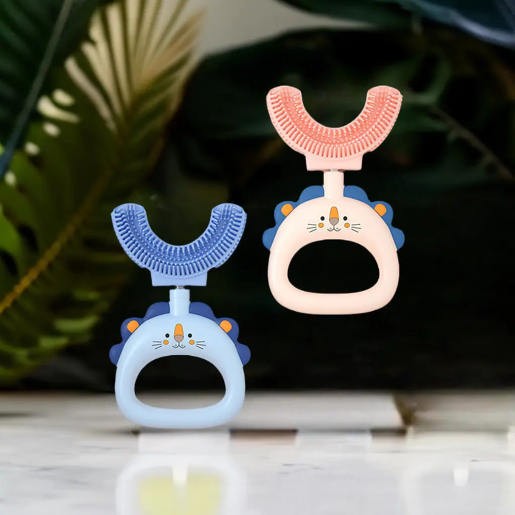 Kids' U-Shape Lion Toothbrush