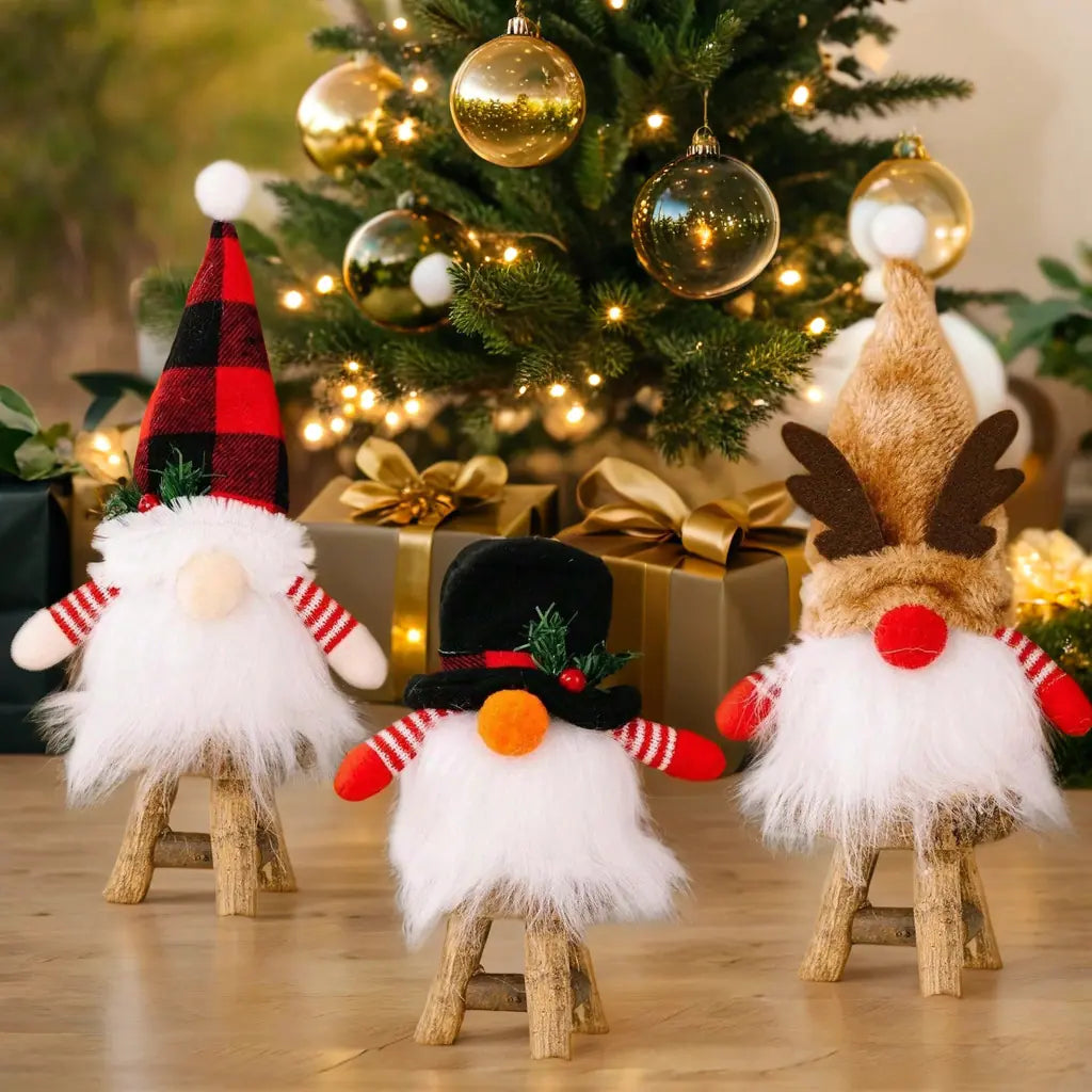 LED Glowing Christmas Cheer Ornaments