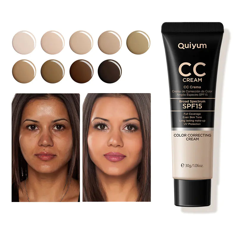 Quiyum Radiant CC Cream 30ml - Hydrate & Conceal