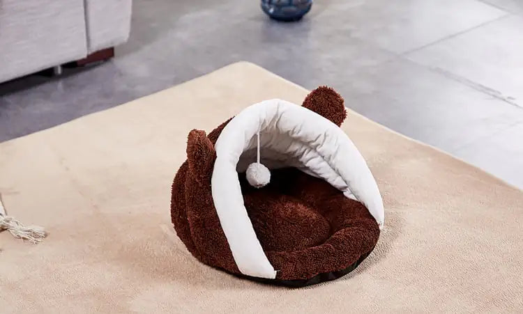 Cozy Triangle Cat Sleep Bag Kennel