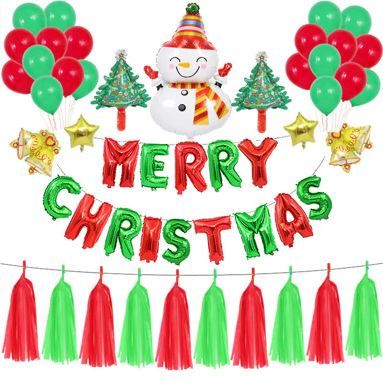 Santa Foil Fest - Christmas Celebration Balloons