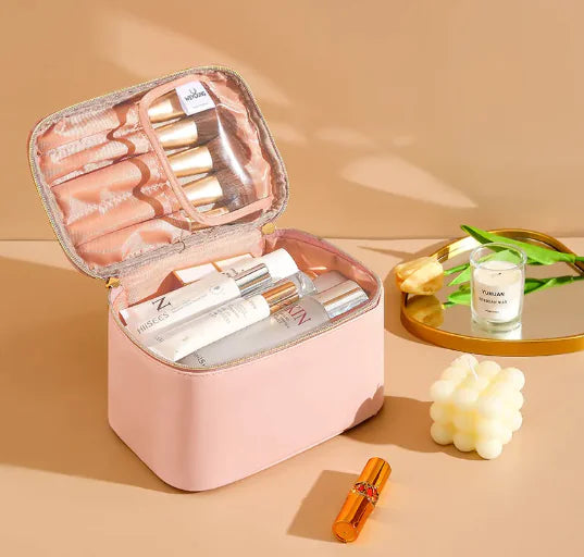 Fashionable PU Leather Cosmetic Case