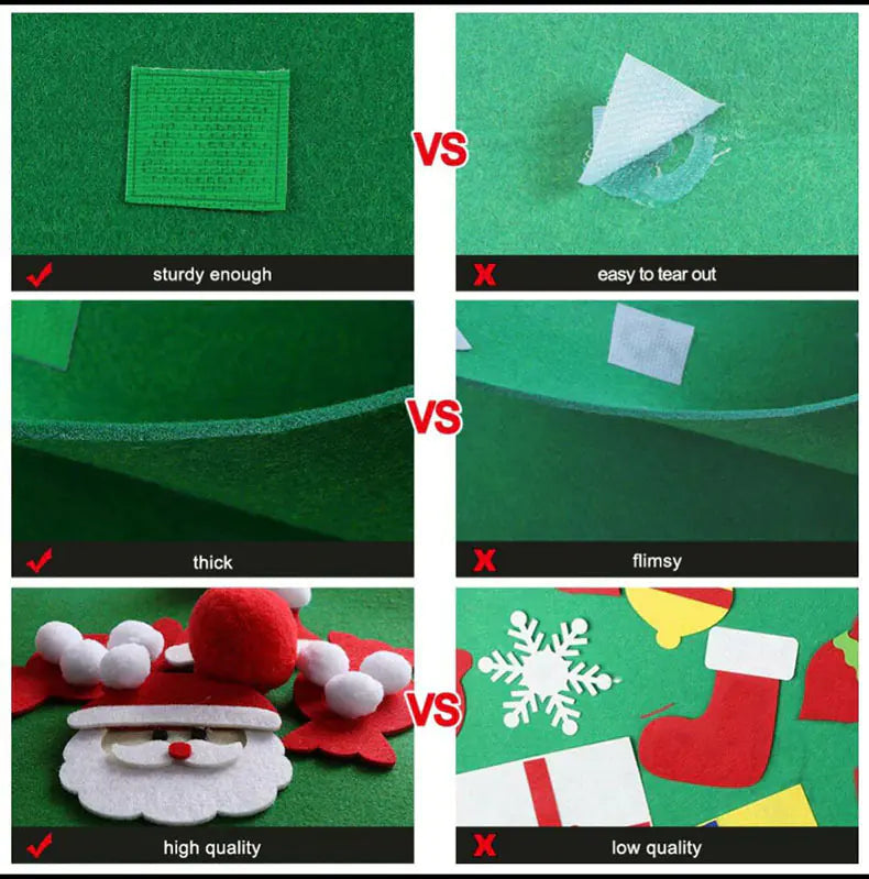 Santa's Crafty Christmas Tree Kit