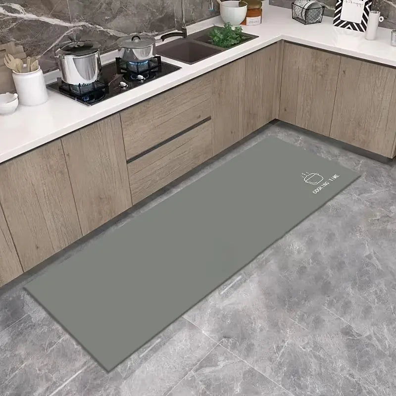 Slate Safety Kitchen Mat - 19.6x31.5in