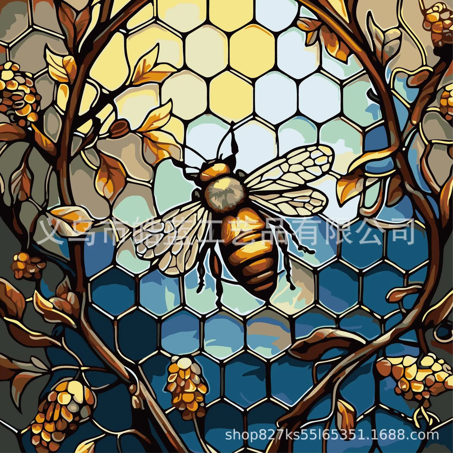 DIY Elegant Glass Oil Painting Kit