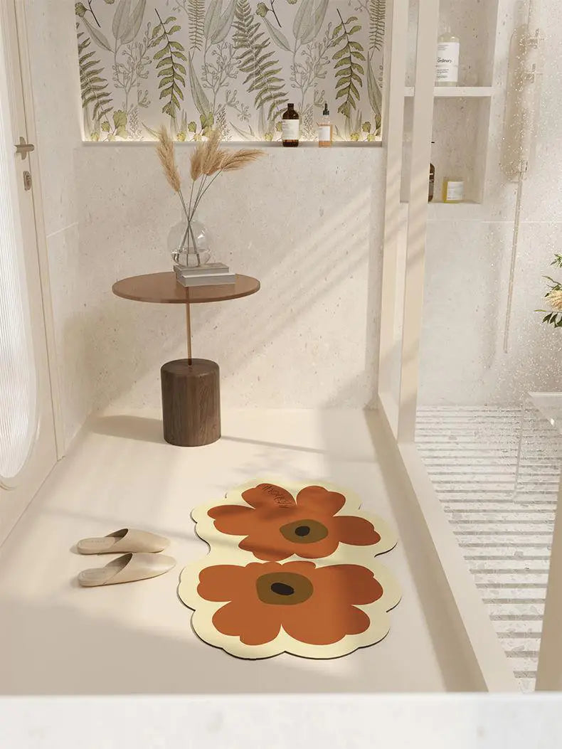 Floral Charm Indoor Mat