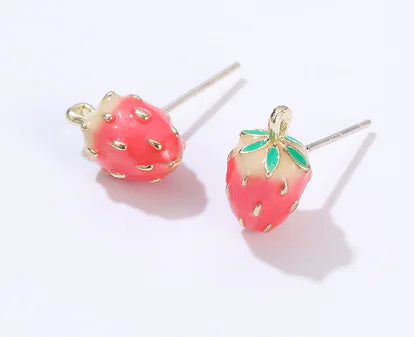 Strawberry Necklace for Girls - Chic Minimalist Design