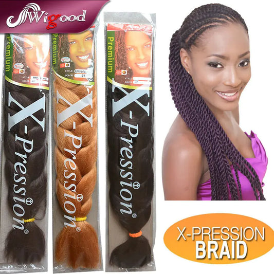 Chic African Heat-Resistant Braids