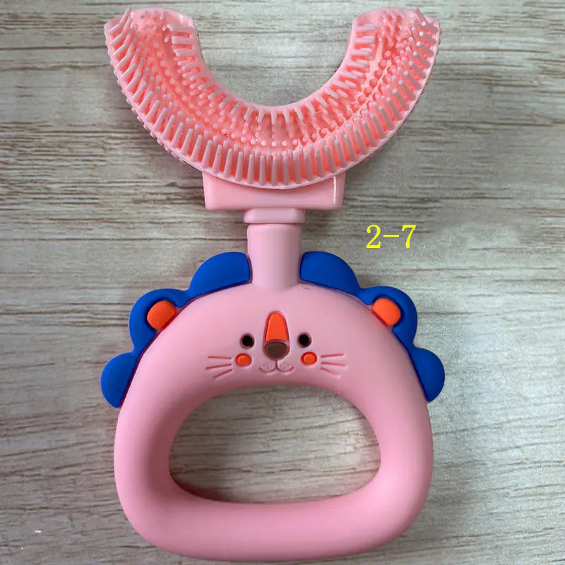 Kids' U-Shape Lion Toothbrush