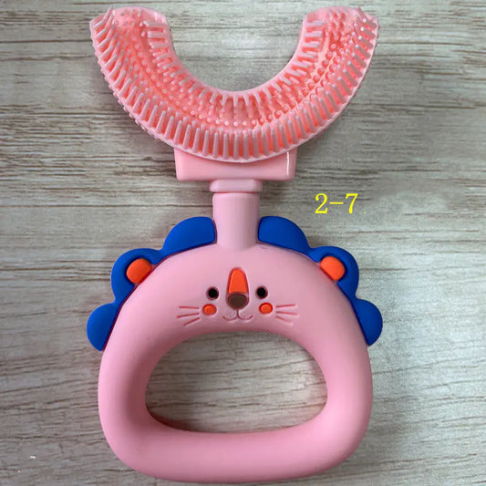 Kids' U-Shape Lion Toothbrush