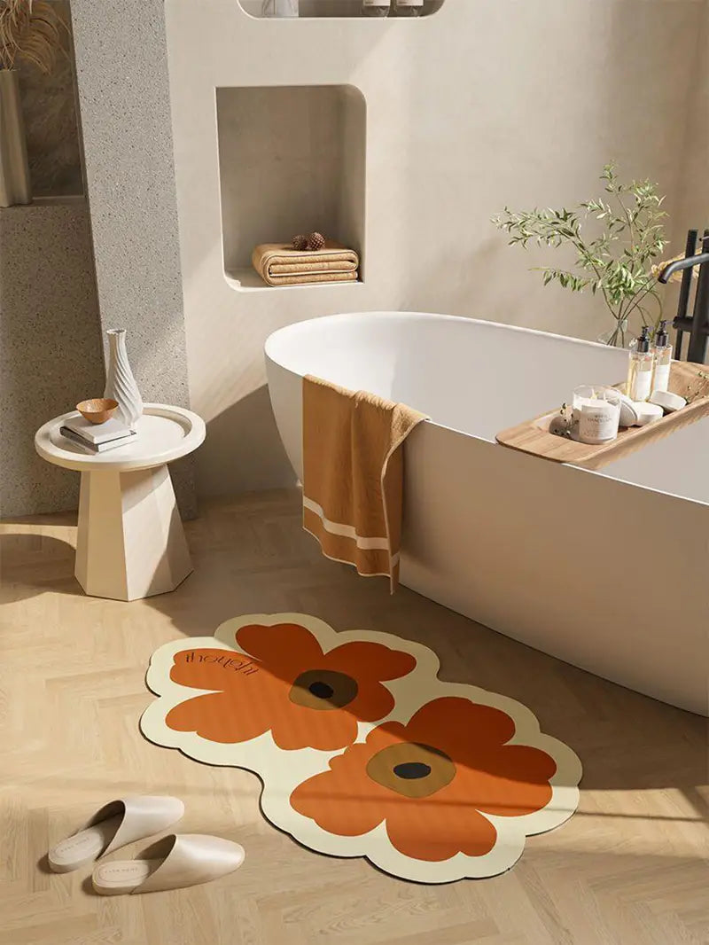 Floral Charm Indoor Mat