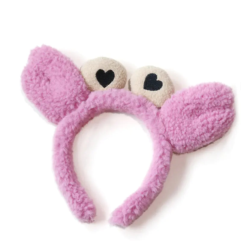 Chic Strawberry Bear Plush Headband