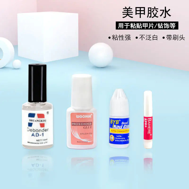 Nail Gel Remover and Adhesive for Easy Nail Removal