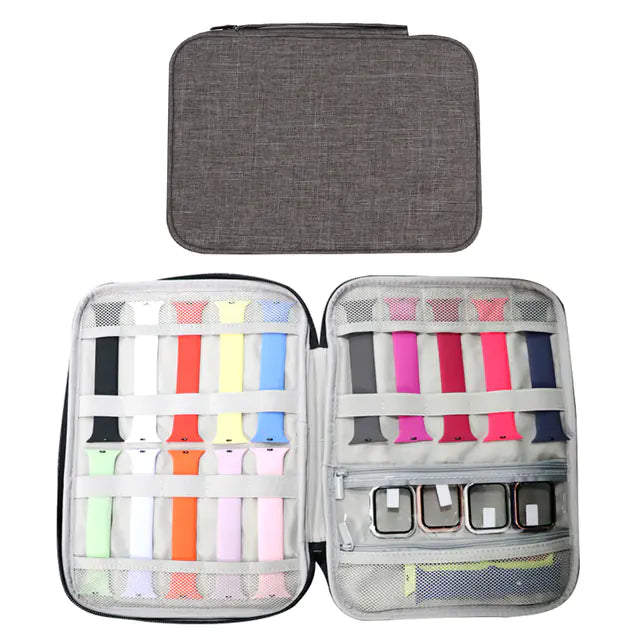 Travel-Friendly Watch Strap Organizer