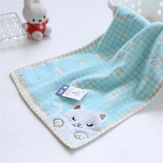 Pure Cotton Kitten Handkerchief