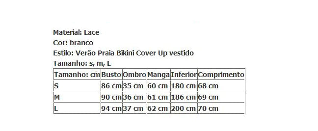 Elegant Lace Beach Cover-Up