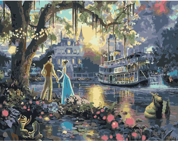 DIY Elegant Glass Oil Painting Kit