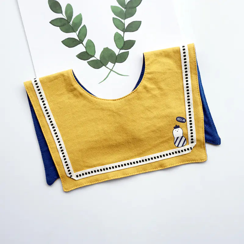 Infant Mealtime Cotton Bib