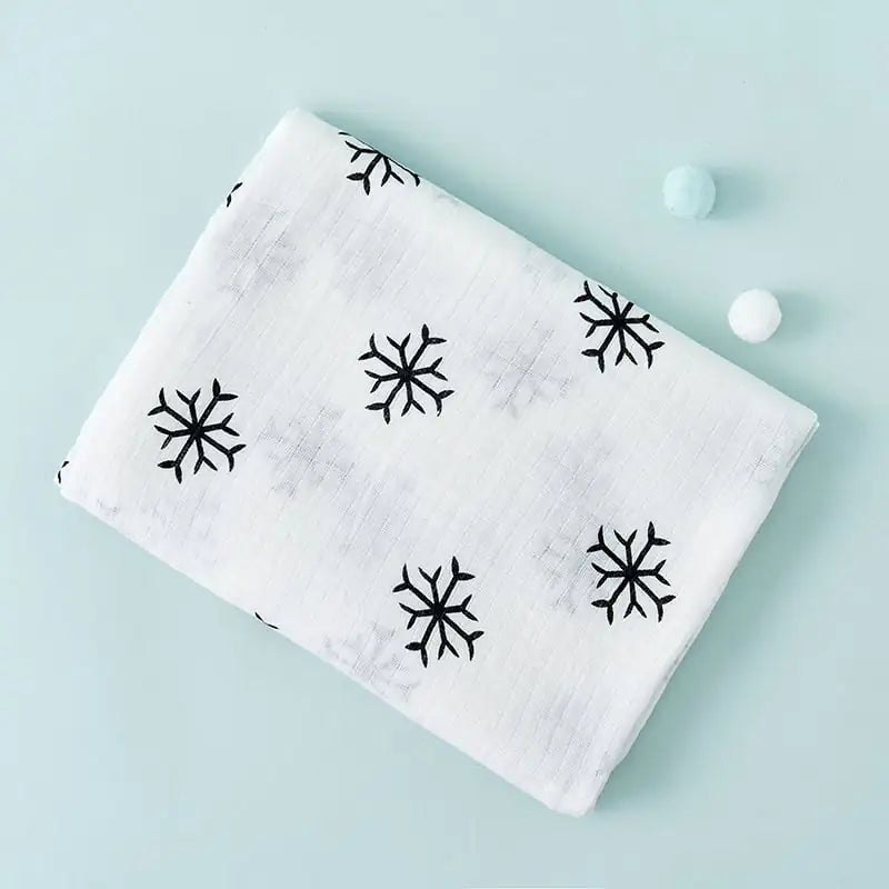 Soft Cotton Two-Layer Cartoon Baby Blanket