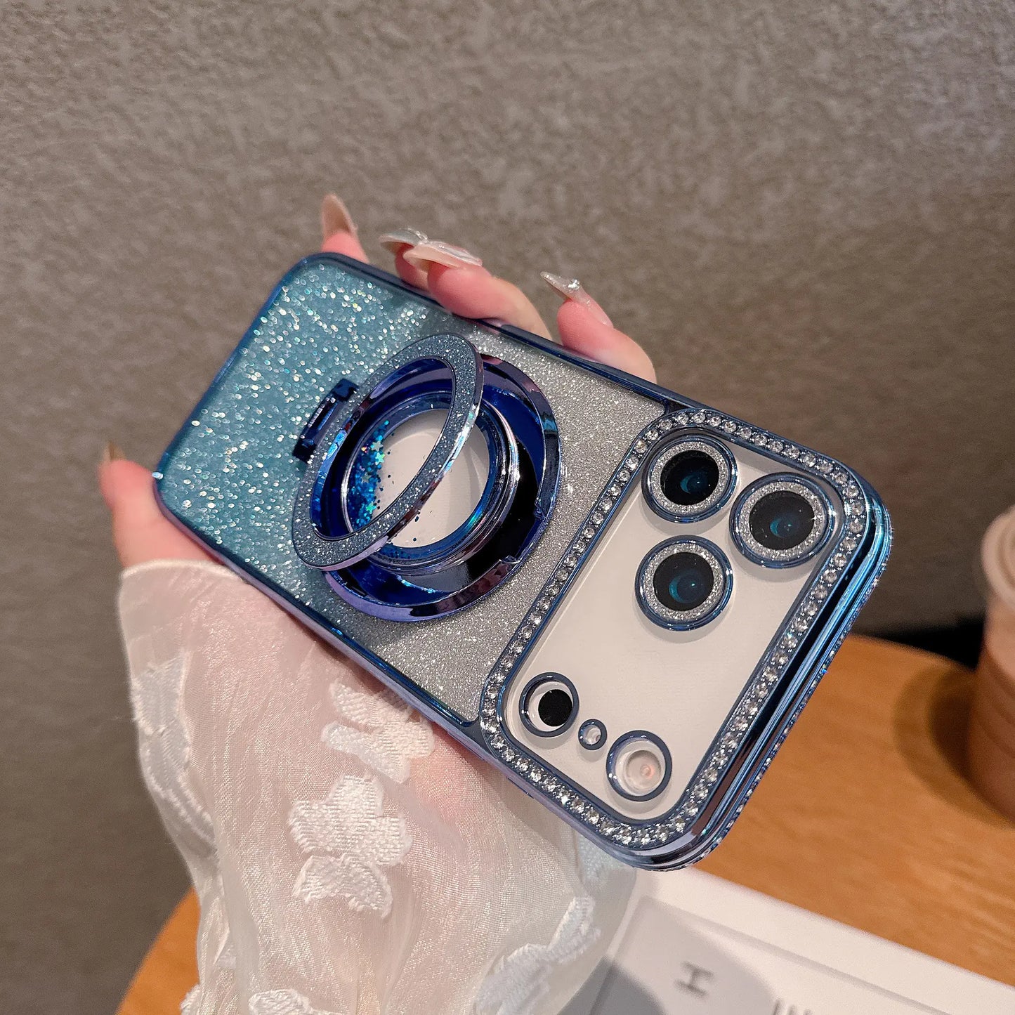 Sparkle Diamond Magnetic iPhone Case