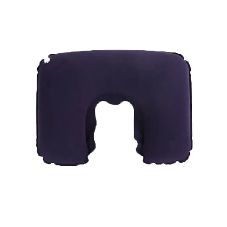 Plush Comfort Inflatable Neck Pillow