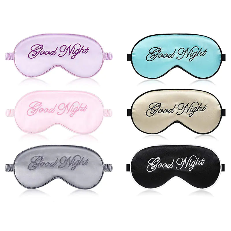 Silk Embroidered Comfort Sleep Mask