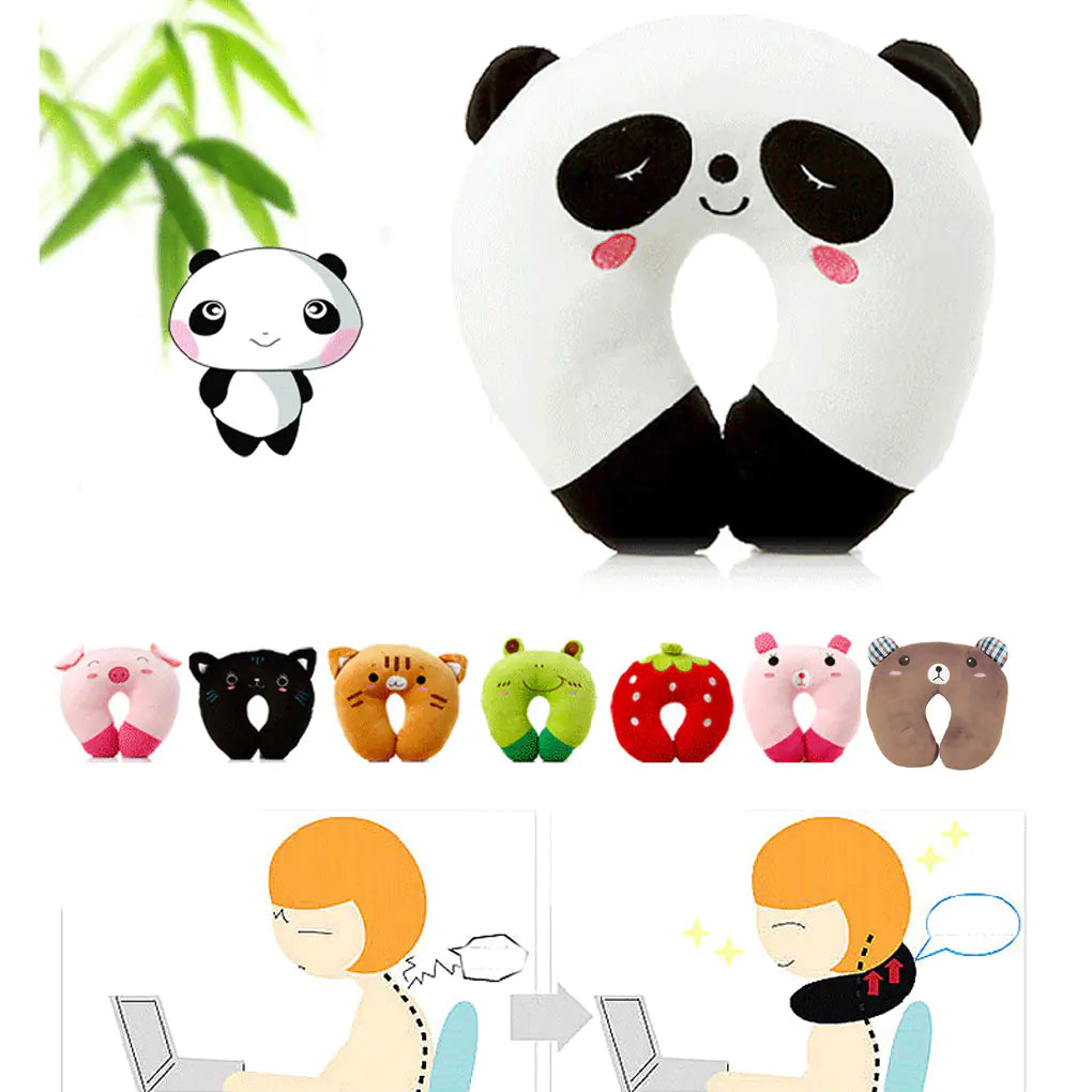 Charming Animal U-Shape Travel Pillow