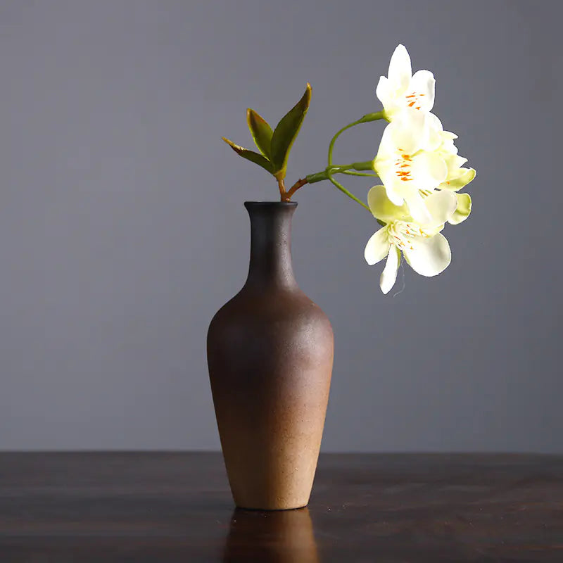 Antique Zen Ceramic Vase for Home Decor