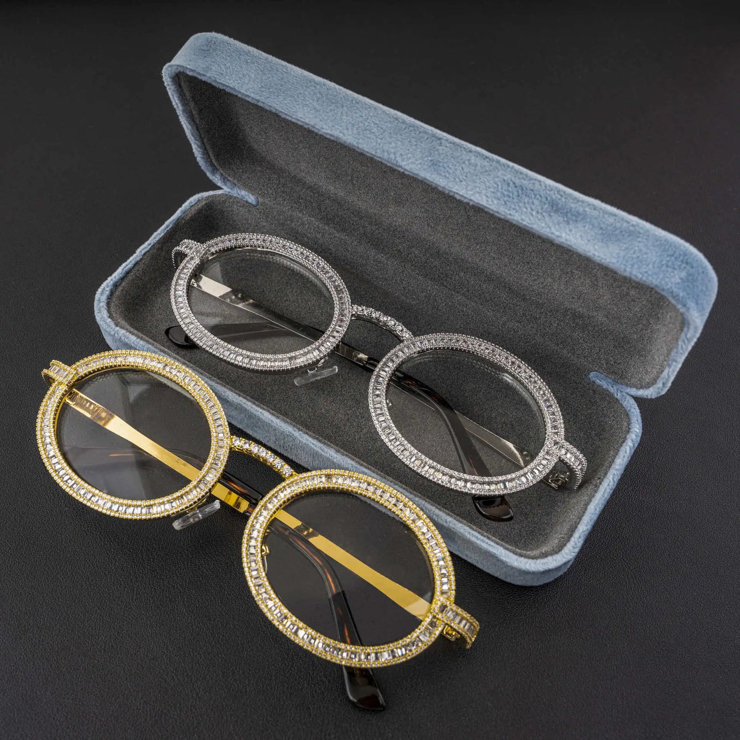 Chic Luxe Gemstone Sunglasses