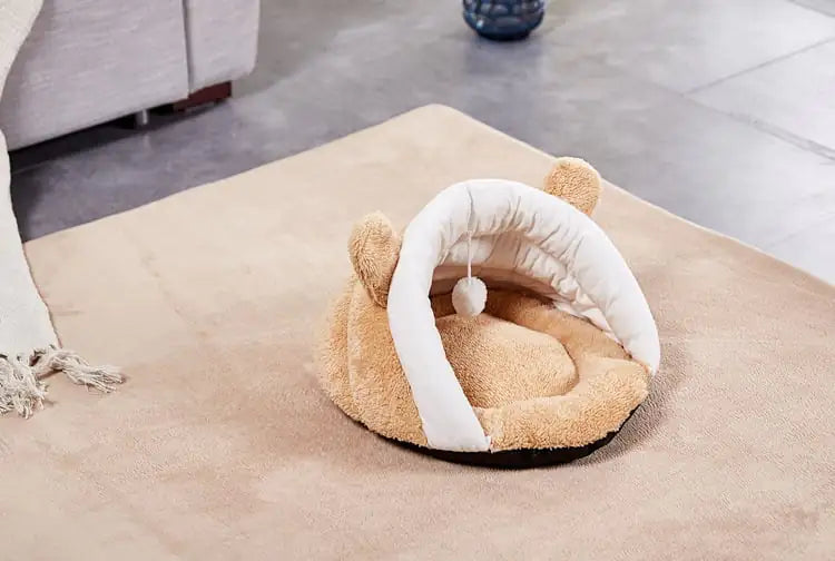 Cozy Triangle Cat Sleep Bag Kennel